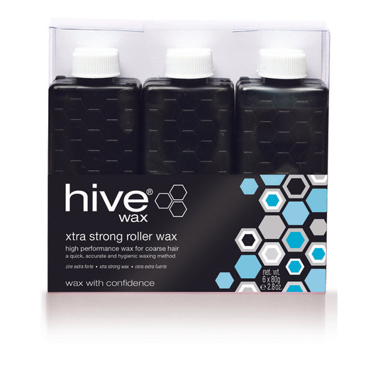Hive - Xtra Strong Warm Roller Wax 6x80g