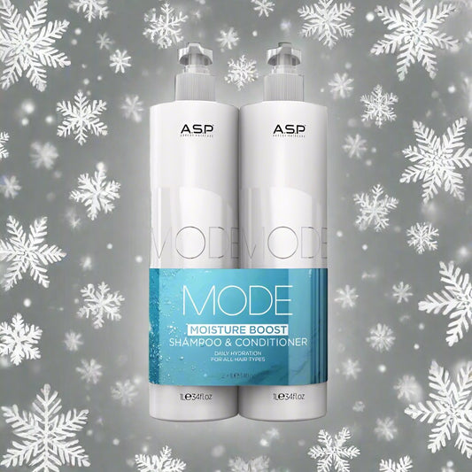 ASP Mode Moisture Boost Shampoo & Conditioner 1000ml Duo