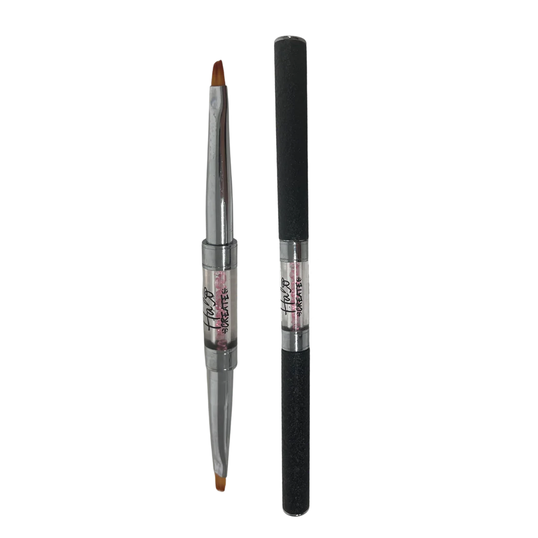 Halo Create Combo Brush - Large & Small Angled One Stroke