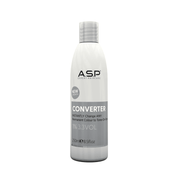 ASP Converter 250ml professional hair colour converter bottle, grey and white, haircare supply