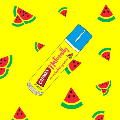 CARMEX Naturally Watermelon Lip Balm Stick