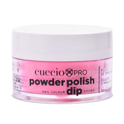 Cuccio Powder Polish Dip 14g - Neon Pink