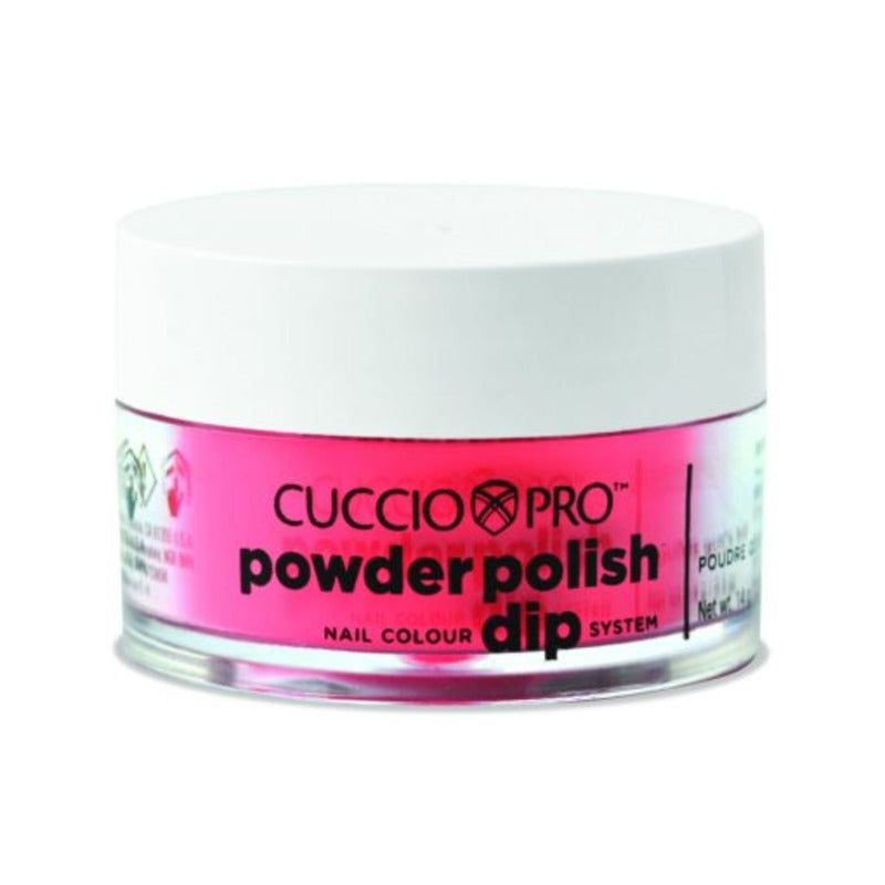 Cuccio Powder Polish Dip 14g - Neon Red