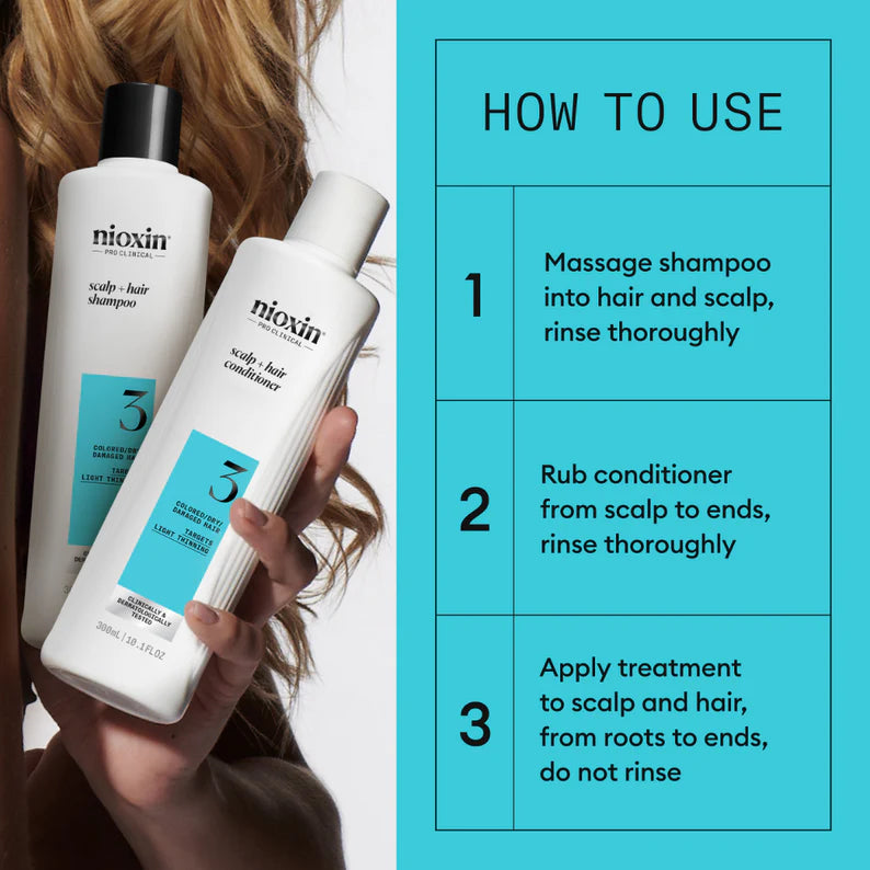 Wella - Nioxin - Scalp & Hair Leave In Treatment 3 - 100ml