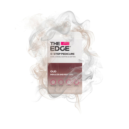 The Edge Nails - 4 Step Pedicure Kit - Oud - Soften and Nourish