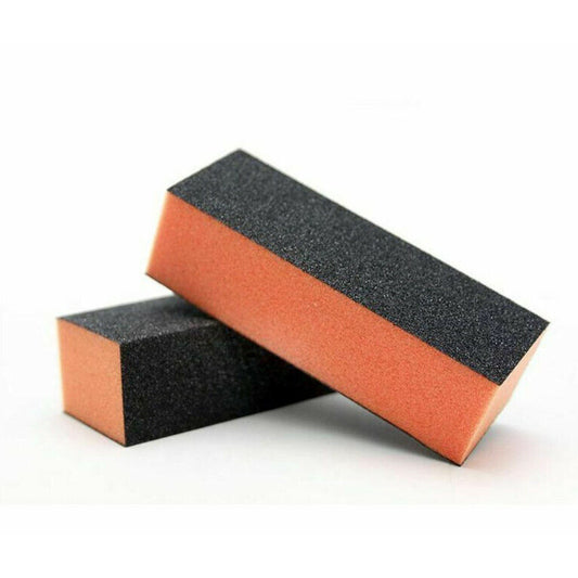 The Edge Nails - Orange Block 100/180 3-Sided