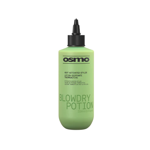 Osmo Blowdry Potion bottle on a white background