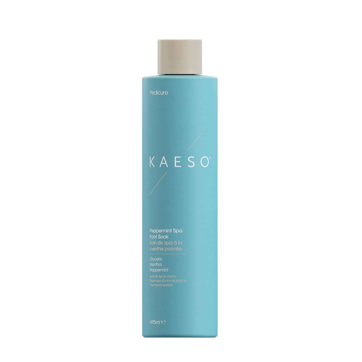 Kaeso Pepperment Spa Foot Soak on a white background