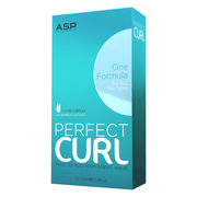 A.S.P Perfect Curl hair perm kit box for all hair types, featuring bamboo extract, sold by Hairways.