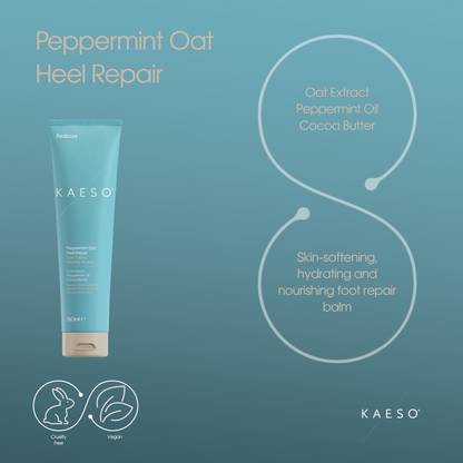 Kaeso - Peppermint Oat Heel Repair 150ml