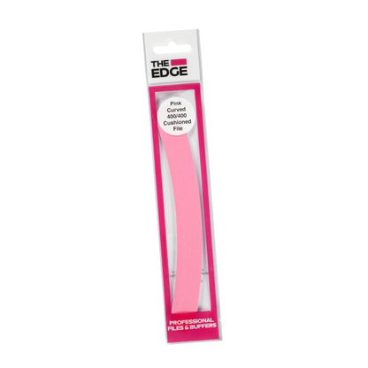 The Edge Nails - Pink Curved 400/400 File