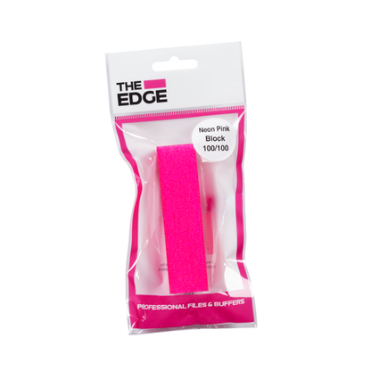 The Edge Nails - Pink Block 100/100 4-Sided