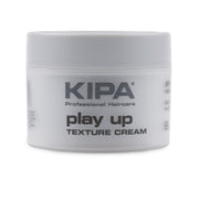 A container of Kipa Play Up Texture Cream, designed for long hair grooming.