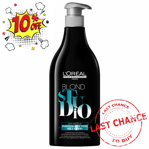 L'Oreal Blond Studio Post-Lightening Shampoo 500ml