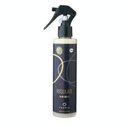 Fabriq Regulate professional hair spray bottle, 200ml, black label, for hair care supply.