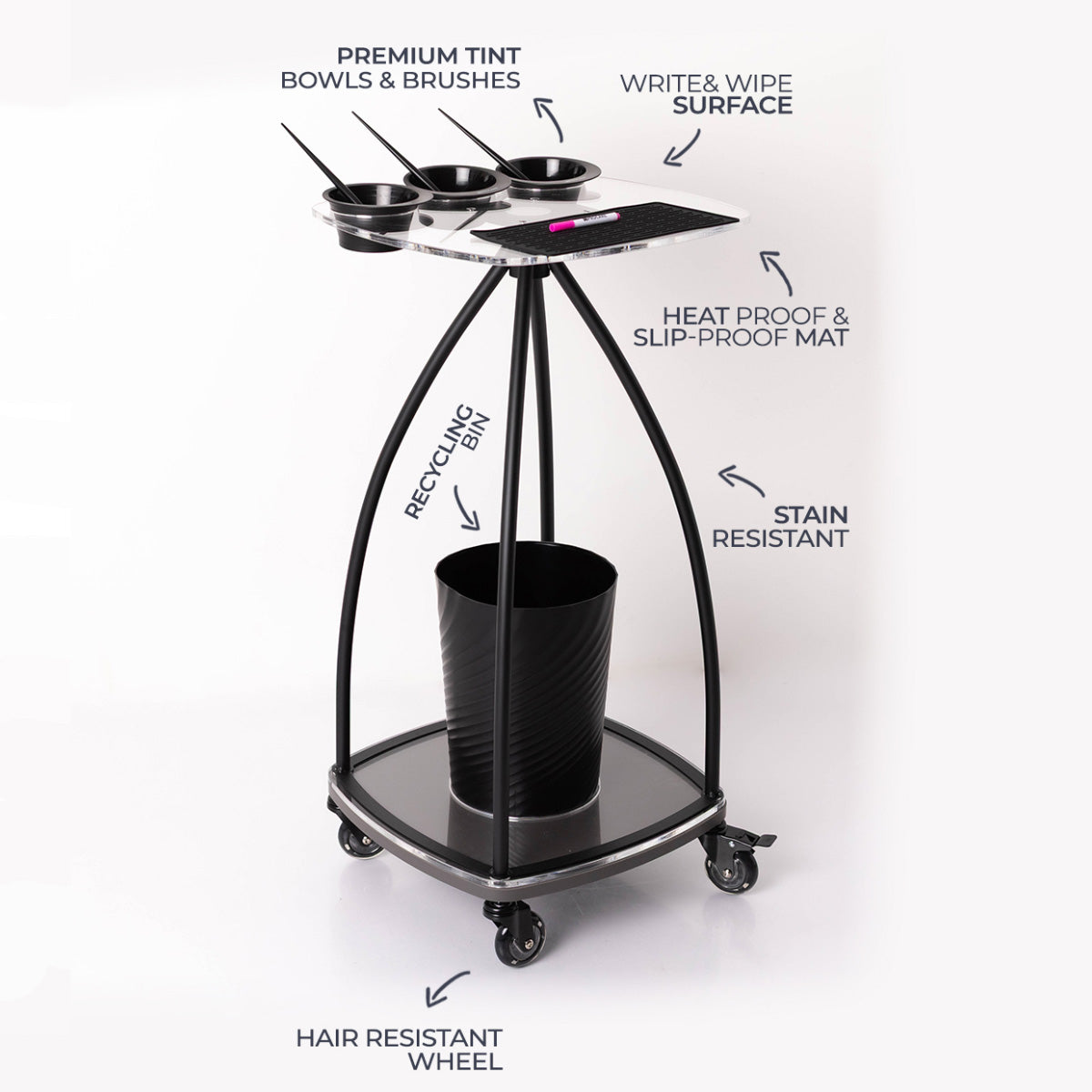 Procare Premium Write & Wipe Colouring Trolley