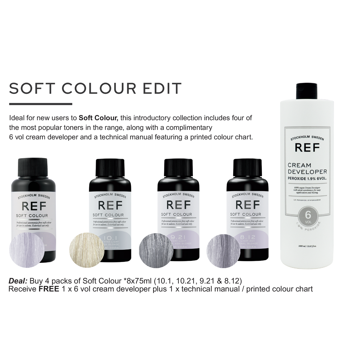 REF Soft Colour + Developer Deal Jan/Feb