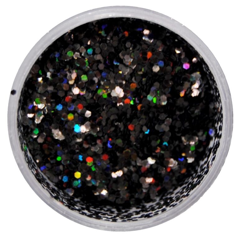 Cuccio Icon Glitter 12g - Raven