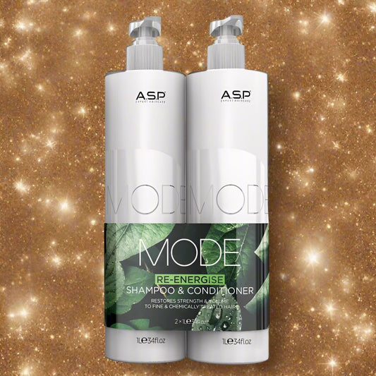 ASP Mode Re-Energise Shampoo & Conditioner 1000ml Duo