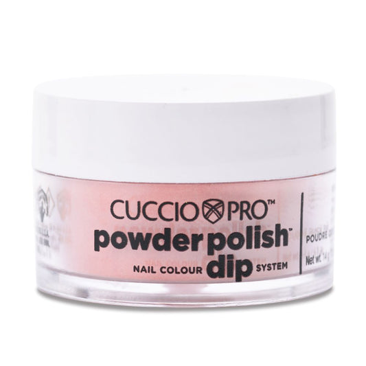 Cuccio Powder Polish Dip 14g - Rose with Shimmer