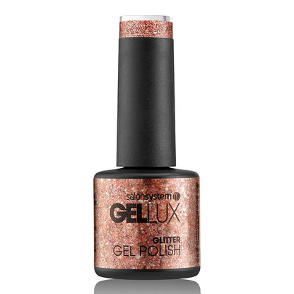 Gellux Mini Gel Polish - Rosie Gold