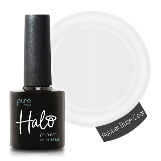 Halo Gel Polish - Rubber Base Coat 15ml