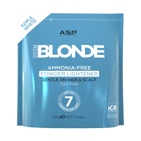 Affinage System Blonde Powder Lightener 7 Lift Dust Free Ammonia Free