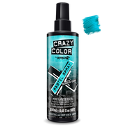 Crazy Color pastel spray Bubble Gum for blonde hair, blue temporary hair color, 250ml bottle