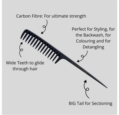 Hair Tools Headjog Carbon XL Comb