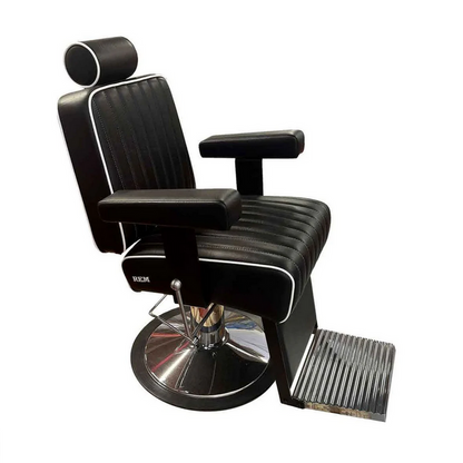 REM Kingsman Barbers Chair Black – Professional Hydraulic Barber Chair