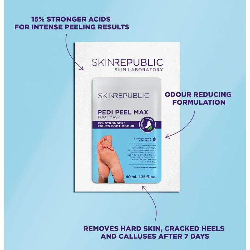 Skin Republic - Foot Peel Mask Max