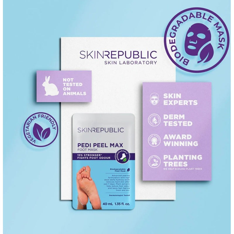 Skin Republic - Foot Peel Mask Max