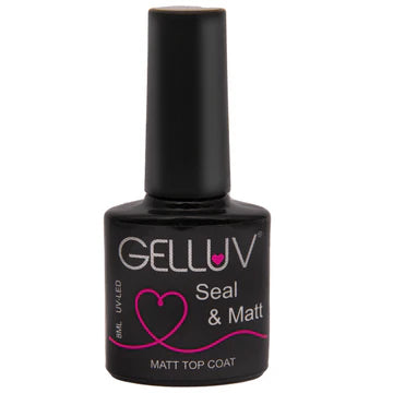 GELLUV Gel Polish 8ml - Seal & Matt Top Coat