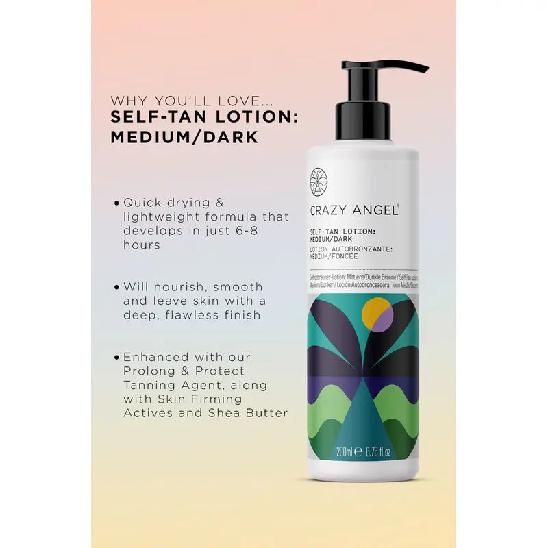 Crazy Angel  - Self Tan Lotion Medium/Dark 200ml