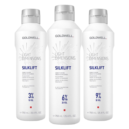 Goldwell Light Dimensions SilkLift Conditioning Cream Developer 750ml