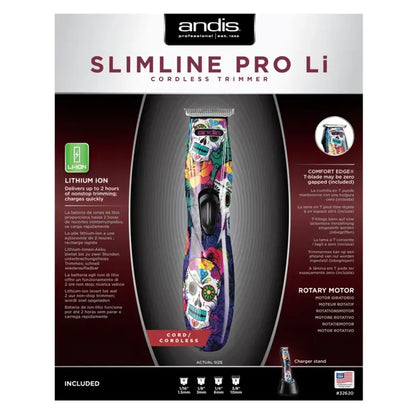 Andis Slimline D8 Sugar Skull Trimmer