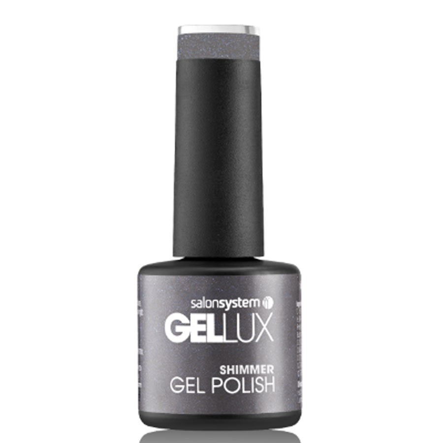 Gellux Mini Gel Polish - Smoke N Sparkle