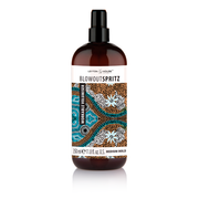 Leyton House Blowout Spritz 350ml hair volumiser spray with colourful patterned label