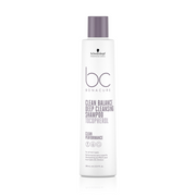Schwarzkopf Bonacure Clean Balance Deep Cleansing Shampoo 250ml bottle on white background
