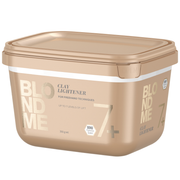 BlondMe clay lightener tub, professional hair lightening product for up to 7 levels lift