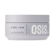 OSiS+ Curl Jam curl defining hair gel jar for curls and waves, professional hair styling product
