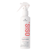 Schwarzkopf Osis+ Flatliner heat protection spray bottle for hair styling, 200ml