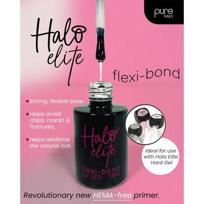 Halo Elite Hard Gel UV Flexi-Bond 15ml