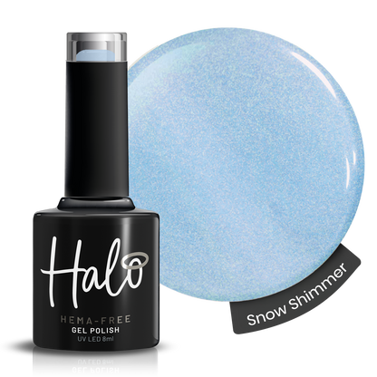 Halo Gel Polish 8ml - Snow Shimmer