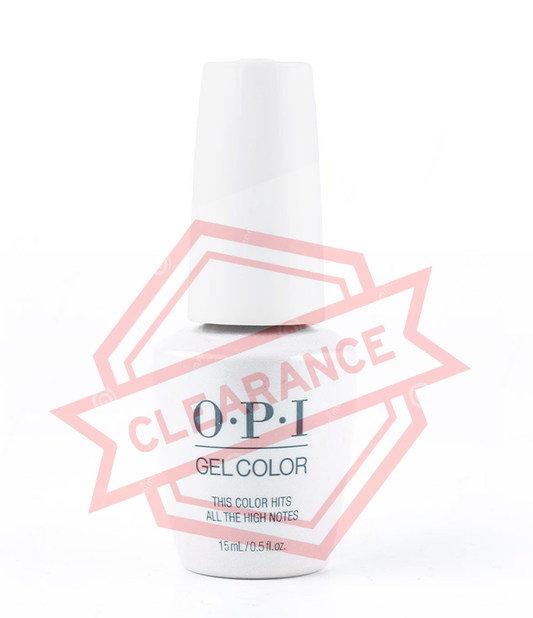 OPI Gel Polish - This Color Hits All The High Notes