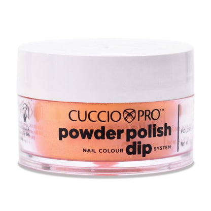 Cuccio Powder Polish Dip 14g - Tangerine Orange