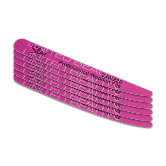 Star Nails - Tapered File 220/220 6pk