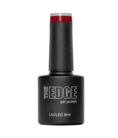 The Edge Nails Gel Polish - The Berry Glitter