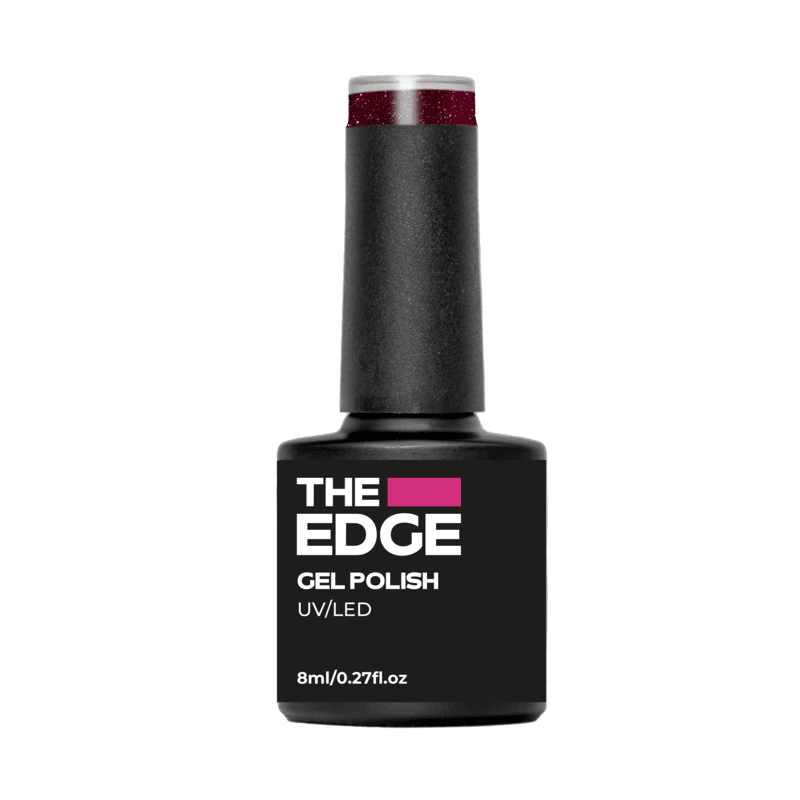 The Edge Nails Gel Polish - The Chestnut Glitter