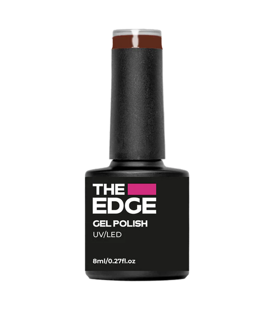 The Edge Nails Gel Polish - The Chocolate Brown